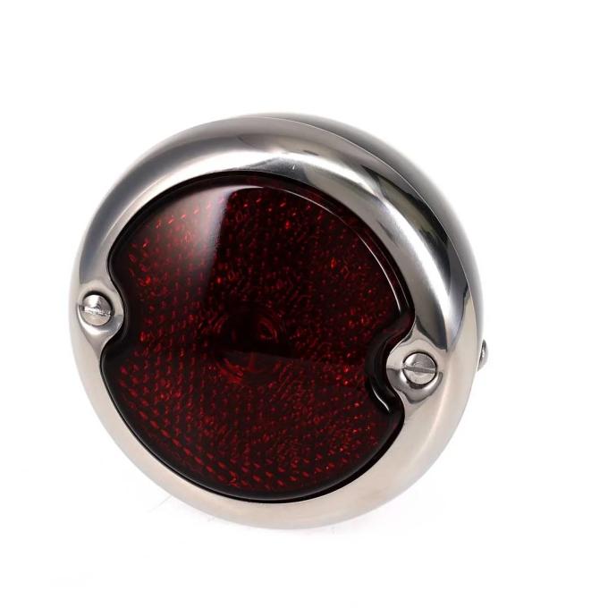 AMD Tail Light Assembly, Red Lens, 19 Red LED, Black Housing, LH, 48-52 Ford F1 F2 F3 Truck X950-4548-1DBL