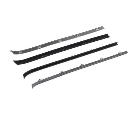 AMD Front Door Beltline Window Felts, Inner & Outer, 76-80 Chevy GMC CK Pickup Blazer Jimmy Suburban U-KG2028