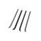 AMD Front Door Beltline Window Felts, Inner & Outer, 76-80 Chevy GMC CK Pickup Blazer Jimmy Suburban U-KG2028
