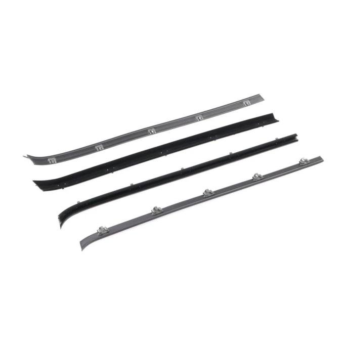 AMD Front Door Beltline Window Felts, Inner & Outer, 76-80 Chevy GMC CK Pickup Blazer Jimmy Suburban U-KG2028