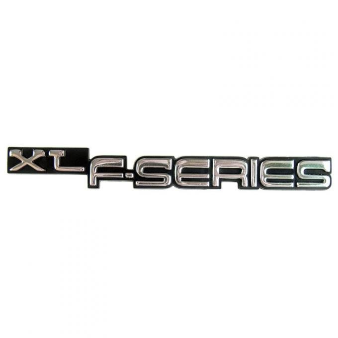 Dennis Carpenter Instrument Panel Name Plate - "XLT" - 1987-91 Ford Truck     E7TZ-1504460-B