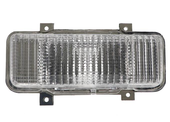 AMD Park Lamp Assembly, LH, Square Headlamp, 80 Chevy GMC C/K Pickup Truck Blazer Jimmy Suburban X137-4080-1L