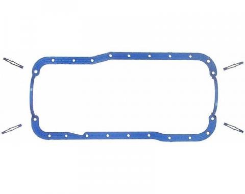 Ford Oil Pan Gasket, One Piece Rubber with Steel Core, for 5.0L Engines