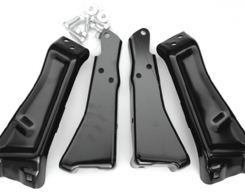 Key Parts '81-'87 Fleetside Rear Bumper Bracket Kit 0851-021B