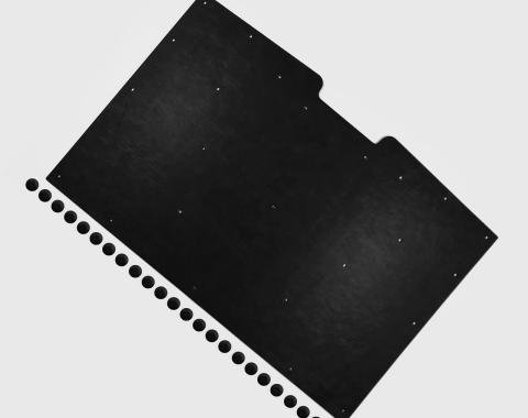 Detroit Muscle Technologies Chevy GMC 81-87 Pickup Truck Suburban Hood Insulation Pad with Clips C10 C20 K10 K20 GM-TRK8187HP01
