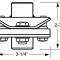 Borgeson Universal Steering Rag Joint Vibration Reducer 055043