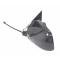 AMD Outside Door Mirror, Black, Power, Foldable, LH, 88-00 CK Truck X570-4088-PL