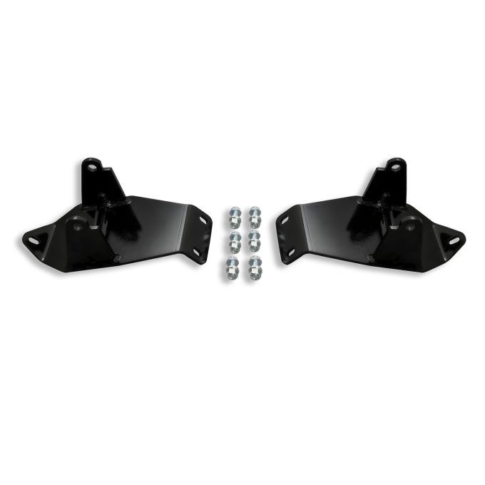 Doug's Headers Motor Mounts L67-72 C-10 4.8-6.2L LS Engine Swap Mild Steel, Black SK102