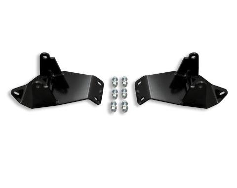 Doug's Headers Motor Mounts L67-72 C-10 4.8-6.2L LS Engine Swap Mild Steel, Black SK102