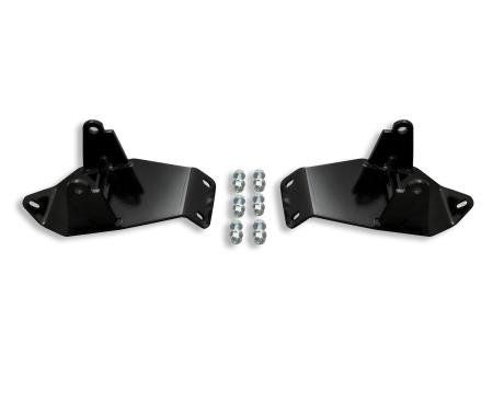Doug's Headers Motor Mounts L67-72 C-10 4.8-6.2L LS Engine Swap Mild Steel, Black SK102