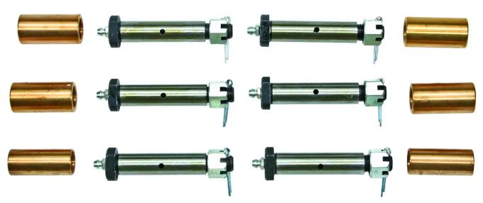 Classic Performance Front Leaf Spring Shackle Kit for 53-56 Ford 1/2 Ton Truck, F100 5356SHK-F
