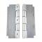 Dennis Carpenter Hood Hinges - 1 pair - Stainless Steel - 1966-77 Ford Bronco C6TZ-16796