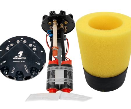 Aeromotive Direct Drop-In In-Tank Fuel Pump, 05-17 GM Truck, Dual 340 lph 18357