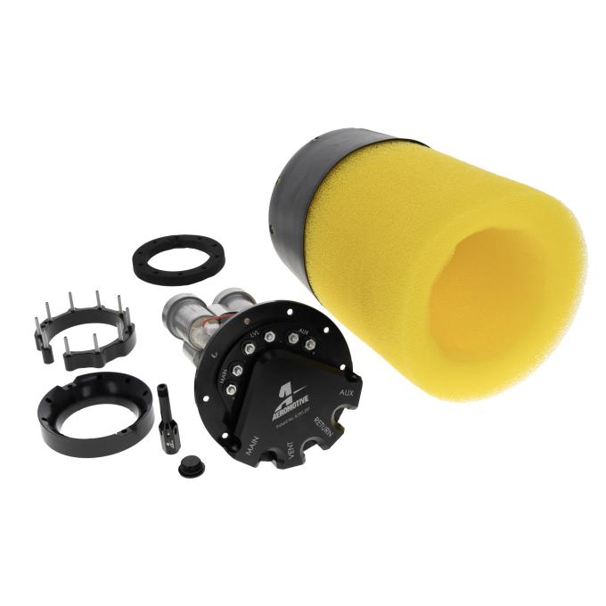 Aeromotive Dual 450 LPH Phantom Series In-Tank Fuel Pump Kit, Returnless Style Kit (Requires Part Number #66138) 19146