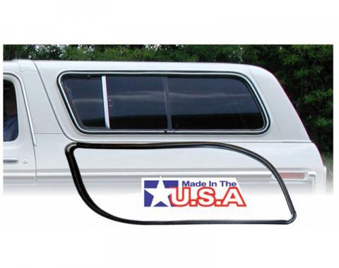 Dennis Carpenter Quarter Window Seals - 1 Pair - Sliding Glass - 1978-79 Ford Bronco D8TZ-9829904-APR