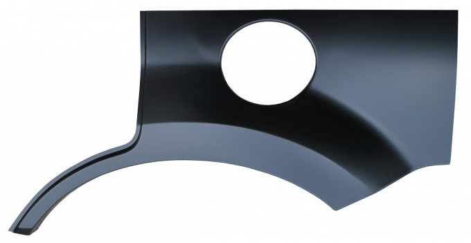Key Parts '08-'12 Rear Wheel Arch without Molding Holes, Driver's Side 1941-147