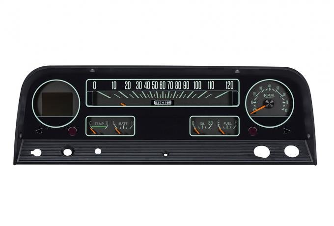 Dakota Digital 1964-1966 Chevrolet Pickup RTX Instruments Dash Kit, KPH/Celsuis