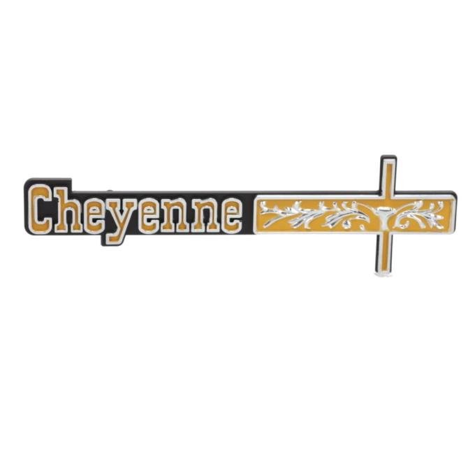 AMD Dash Emblem, Cheyenne, 73-74 Chevy CK Truck SUV X485-4073-4C