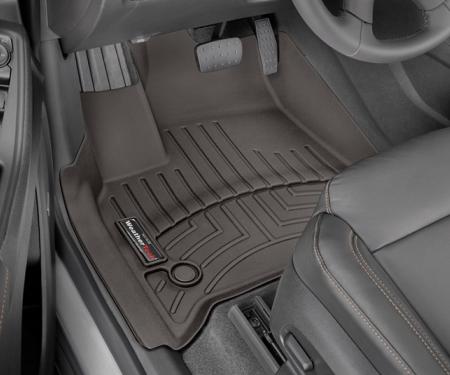 Weathertech 4712281, Floor Liner, DigitalFit (R), Molded Fit, Raised Channels With A Lower Reservoir, Cocoa, High-Density Tri-Extruded Material, 2 Piece