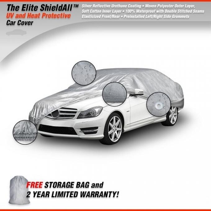 CHEVROLET FULL SIZE CHEVY Elite ShieldAll Car Cover, Gray, 1958-1985