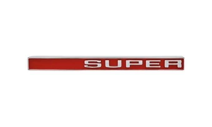 AMD Front Fender Emblems, Super, Pair, 71-72 Chevy CK Pickup Truck T-9720