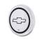 United Pacific Chrome Horn Button Cap With Bowtie Logo For 1967-72 Chevy Truck C677251