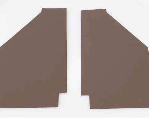 Montco Inc / Repops Interior Kick Panels, Brown, Pair, 47-55 Chevy GMC Pickup Truck R-CT195