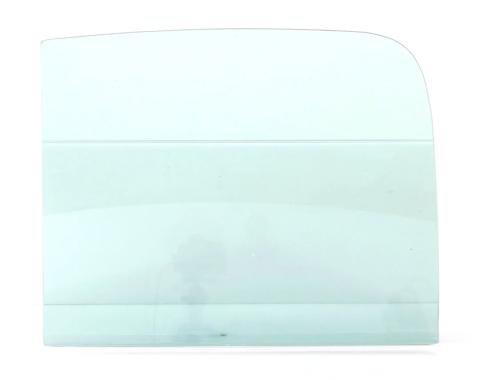 AMD Door Glass, Green Tint, LH or RH, 48-52 Ford F1 F2 550-4548-T
