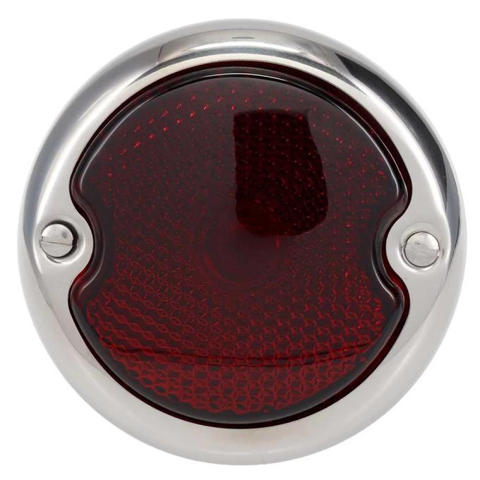 AMD Tail Light Assembly, Stainless Housing, 12 Volt, LH, 48-52 Ford F1 F2 X950-4548-12SL