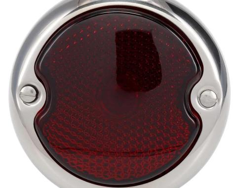 AMD Tail Light Assembly, Stainless Housing, 12 Volt, LH, 48-52 Ford F1 F2 X950-4548-12SL