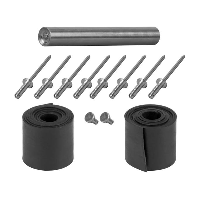 AMD Vent Window Rebuild Kit, Glass Tape-Rivets-Punch, 13pcs, 73-80 Chevy GMC C/K Pickup Blazer Jimmy Suburban X563-4073-1S