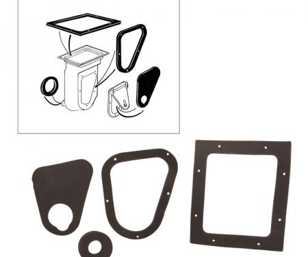 Dennis Carpenter Air Vent Inlet Duct Seal Kit - 1966-77 Ford Bronco C6TZ-9601934-KIT