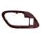 AMD Front Door Handle Bezel, with Power Door Lock Hole, RH, Red, 95-00 Chevy GMC C/K OBS Pickup Truck SUV X540-4095-3REDR
