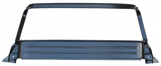 Key Parts '55-'59 Upper Inner Back Cab w/Big Back Glass 0847-131