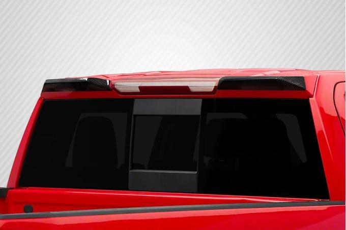 Extreme Dimensions 2019-2025 Chevrolet Silverado Carbon Creations Street Runner Carbon Fiber Rear Wing 117376