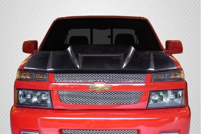 Extreme Dimensions 2004-2012 Chevrolet Colorado Carbon Creations Ram Air Carbon Fiber Hood 115431