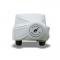 Dennis Carpenter Indoor Bronco Cover with Script - Light Gray - Precision Fit - 1966-77 Ford Bronco COV-32