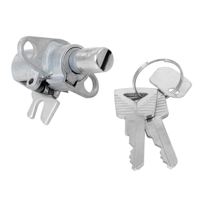 Dennis Carpenter Glove Box Latch - Locking Type with 2 Keys - 1966-77 Ford Bronco C5ZZ-6506072-BL
