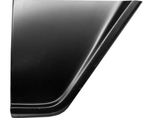 Key Parts '55-'57 Lower Rear Fender Section, Passenger's Side 0847-168 R