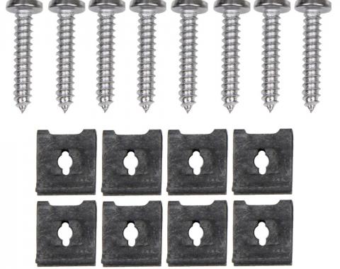 Redline Restomotive® 1968-1972 Chevy Truck Side Marker Light Mounting Screw Kit
