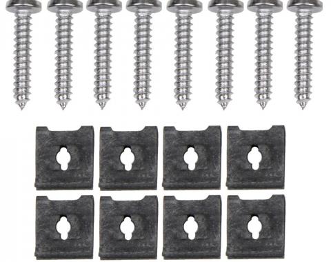 Chevy Truck Side Marker Light Mounting Screw Kit, 1968-1972