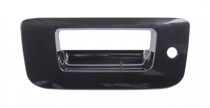 Key Parts '07-'14 Tailgate Handle Bezel, Paint to Match, with Keyhole, w/o Camera 0864-415