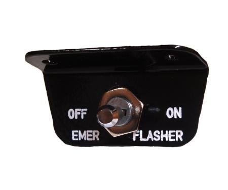 Dennis Carpenter Emergency Flasher Switch - 1967-69 Ford Truck, 1966 Ford Car C6AZ-13A350-D