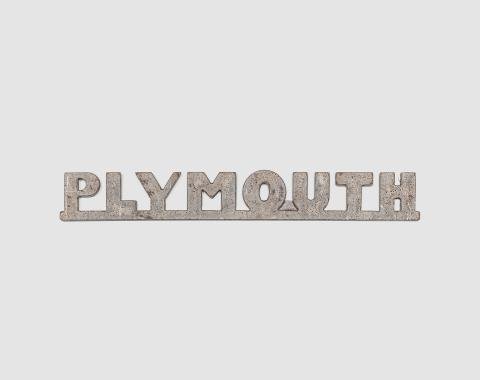 Detroit Muscle Technologies 2010-2018 Chrysler / Dodge / Ram Mopar Steel Wall Art - PLYMOUTH Modern WALLART-PLYMOUYH MODERN