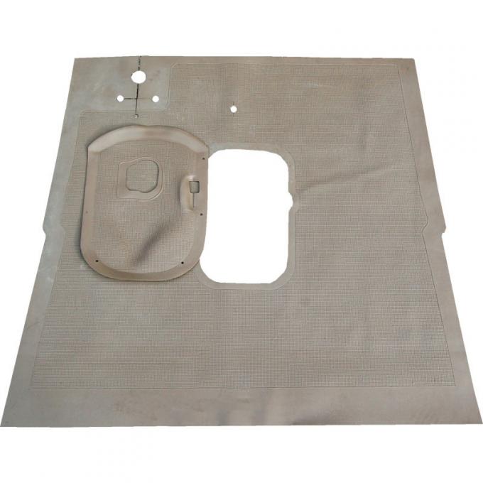 Dennis Carpenter Floor Mat - Rubber- Taupe - 1933-34 Ford Car   4003-7013000-T