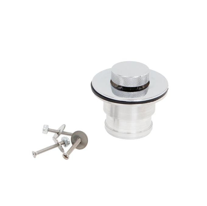 AMD Gas Cap, Pop-Up Style, Polished, 63-72 Chevy GMC CK Truck 888-4063-1S