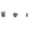 AMD Front Spring Hanger and Reinforcement Set, RH, 3pcs, 81-91 Chevy GMC CK 4WD Truck SUV 349-4081-4RS