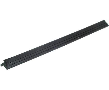 Dennis Carpenter Door Scuff Plate - Black - Left Hand - 1980-86 Ford Truck, 1980-86 Ford Bronco E0TZ-1013209-C
