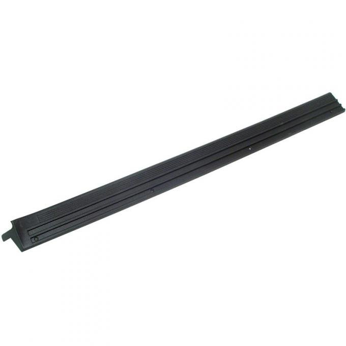 Dennis Carpenter Door Scuff Plate - Black - Left Hand - 1980-86 Ford Truck, 1980-86 Ford Bronco E0TZ-1013209-C