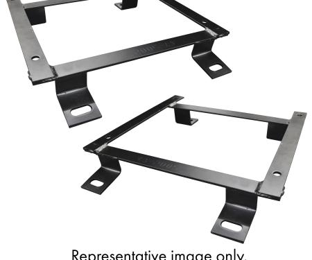 TMI Factory Bench Conversion to Bucket Seat Brackets, 1973-1987 Chevrolet/GMC C/K Standard Cab Truck, 47-5041